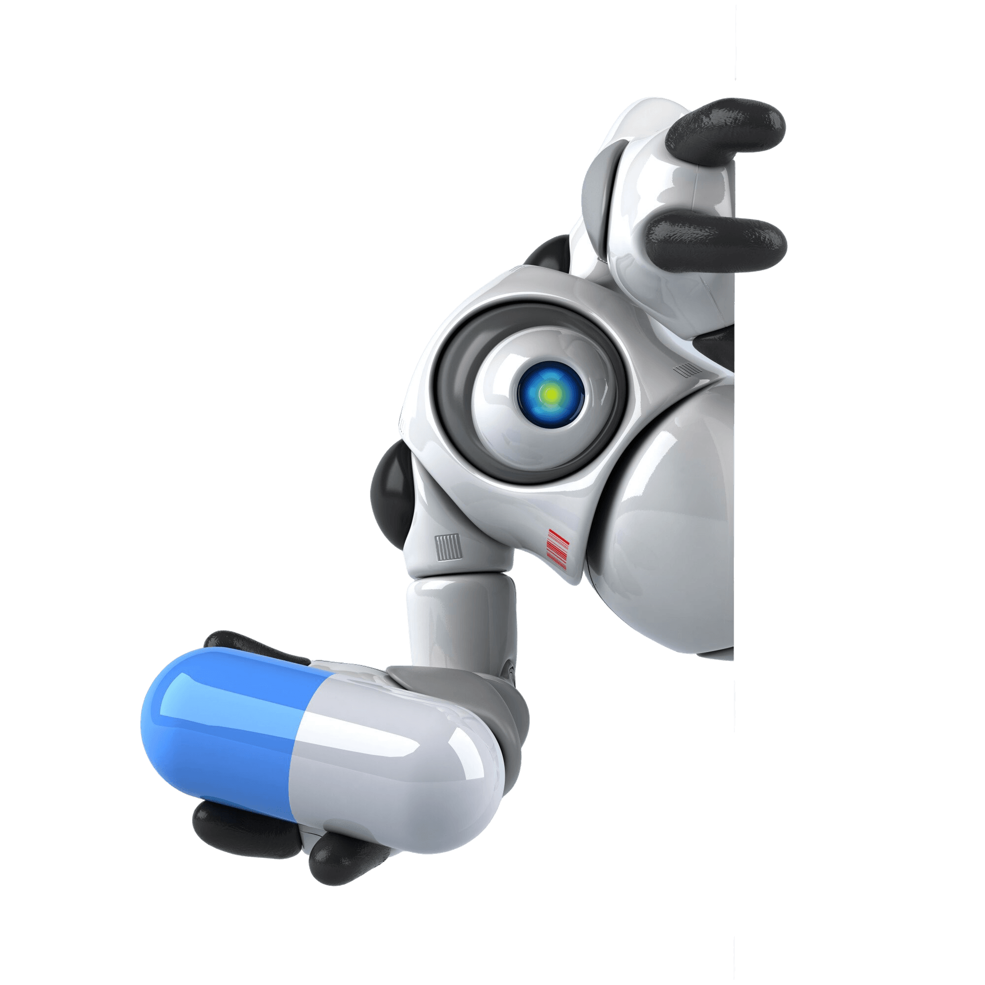 Robot de OptimiA asomándose junto a la clasificación de leads